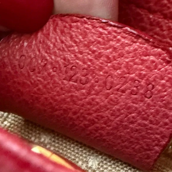 Gucci Red Suede Bamboo Mini Tote w/ Original Strap - Picture 13 of 13